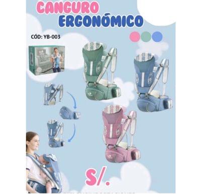 🍼🌸 CANGURO ERGONÓMICO 🌸🍼
