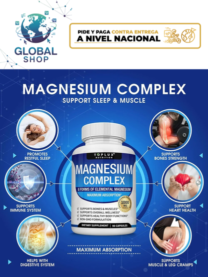 MAGNESIO COMPLEX 90 CAPSULAS