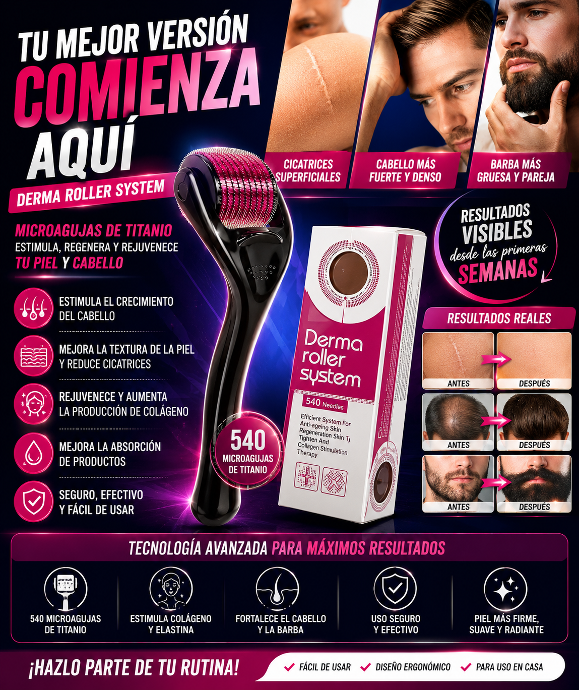 MÁQUINA DE AFEITAR 3 EN 1